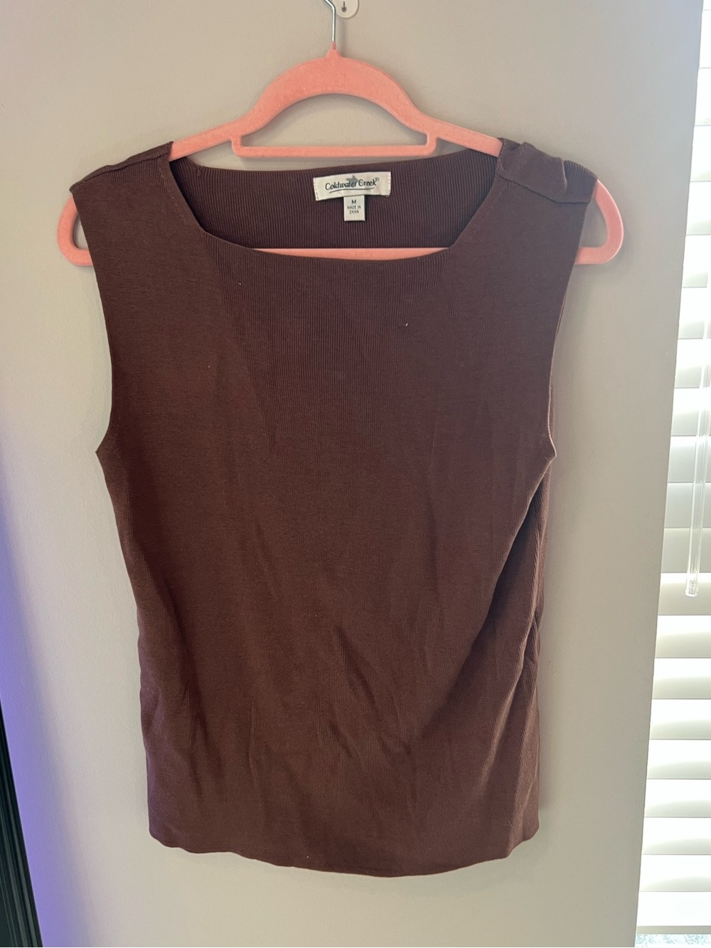 Coldwater Creek Brown Knit Top – Size Medium